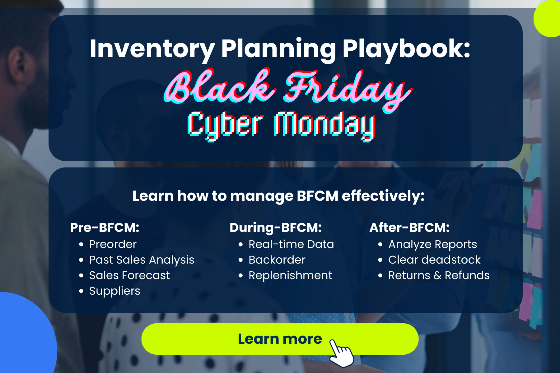 Inventory Planning Playbook for BFCM