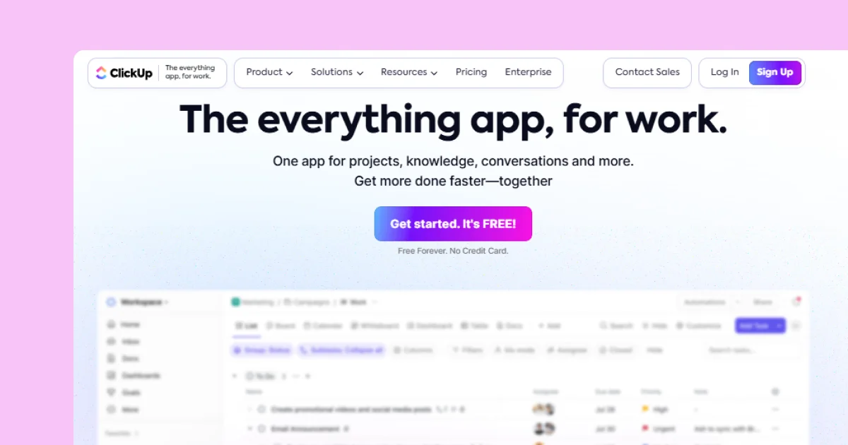 clickup-homepage