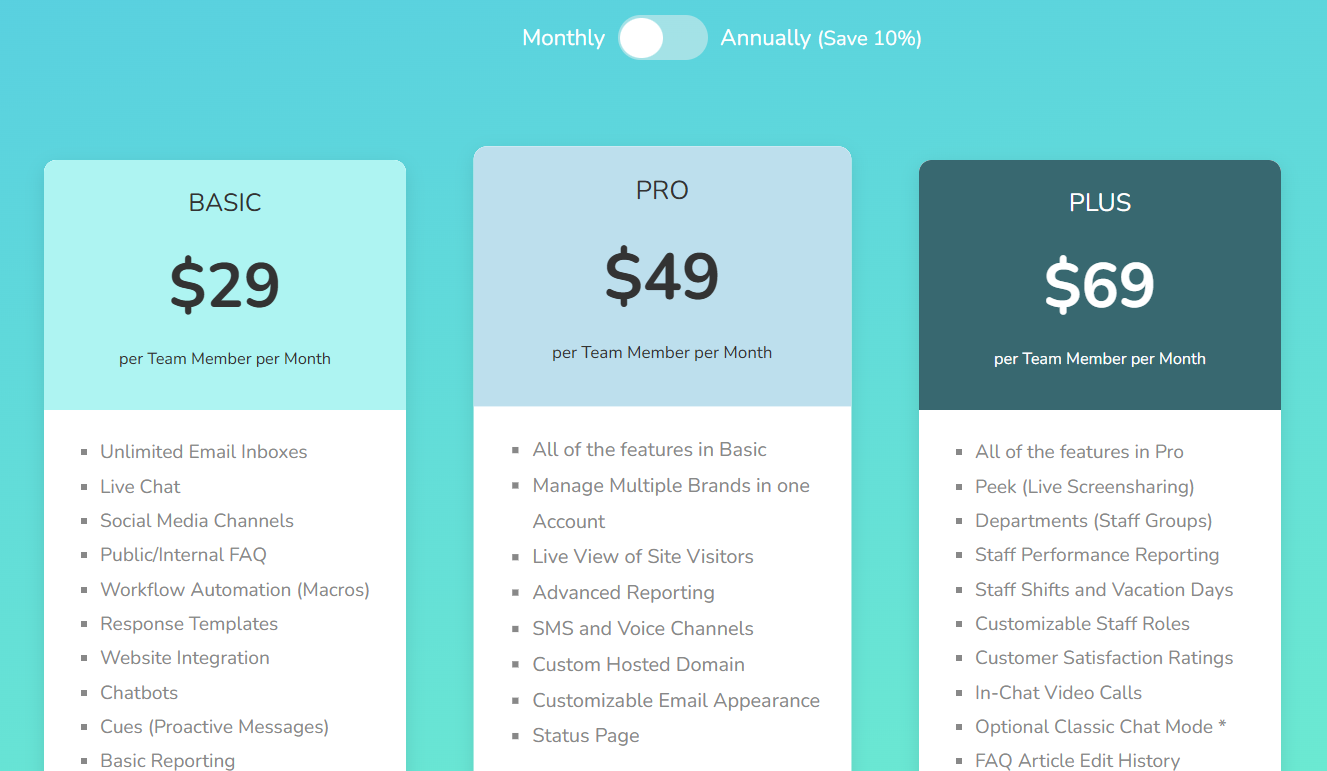 Reamaze pricing