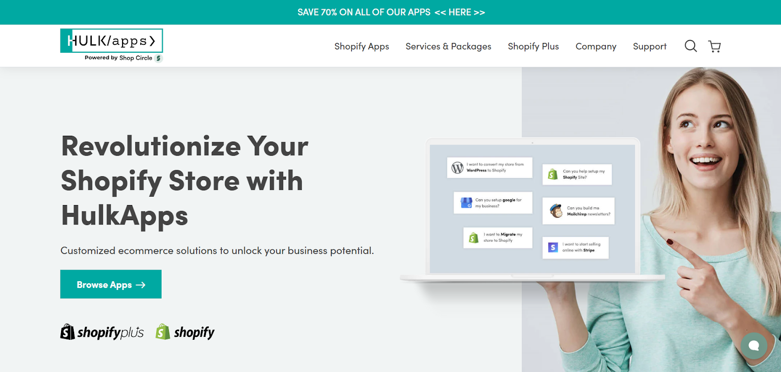 Hulk homepage