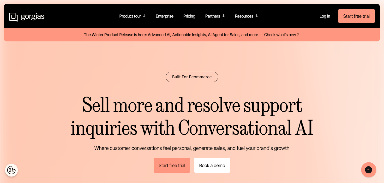 Gorgias homepage