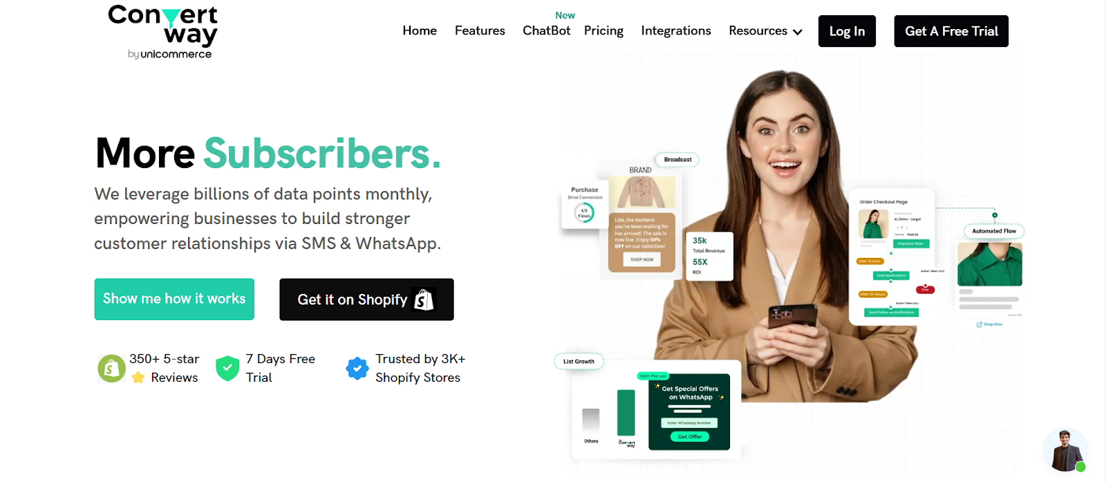 Convertway homepage